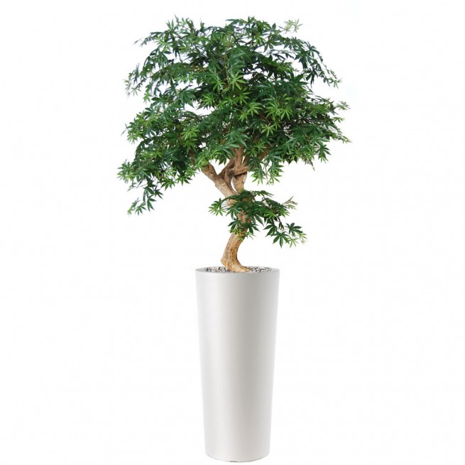 Planta semi-artificiala Ila, Maple Crown Green - 200 cm